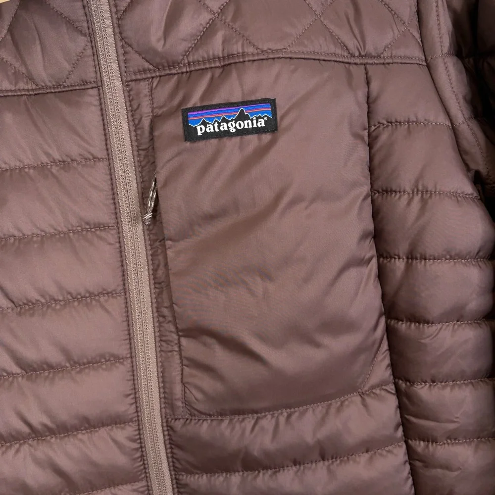 Patagonia Women's Radalie Parka Dusky Brown Size Small New Puffer Coat Jacket - Picture 4 of 16